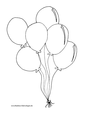 Bunte Luftballons PNG - 44221