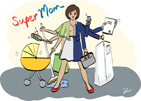 Busy Working Mom PNG - 165783