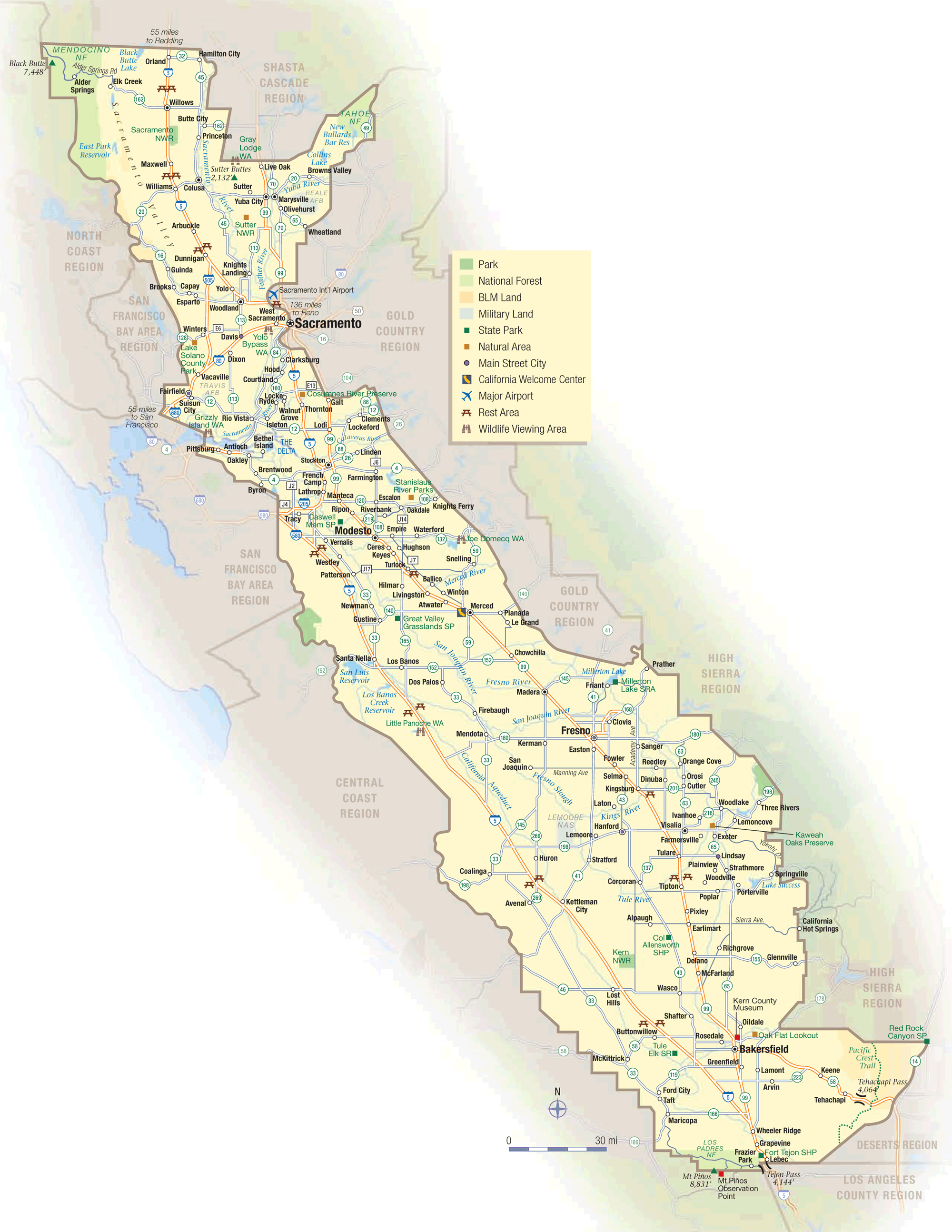 California Map PNG - 144911