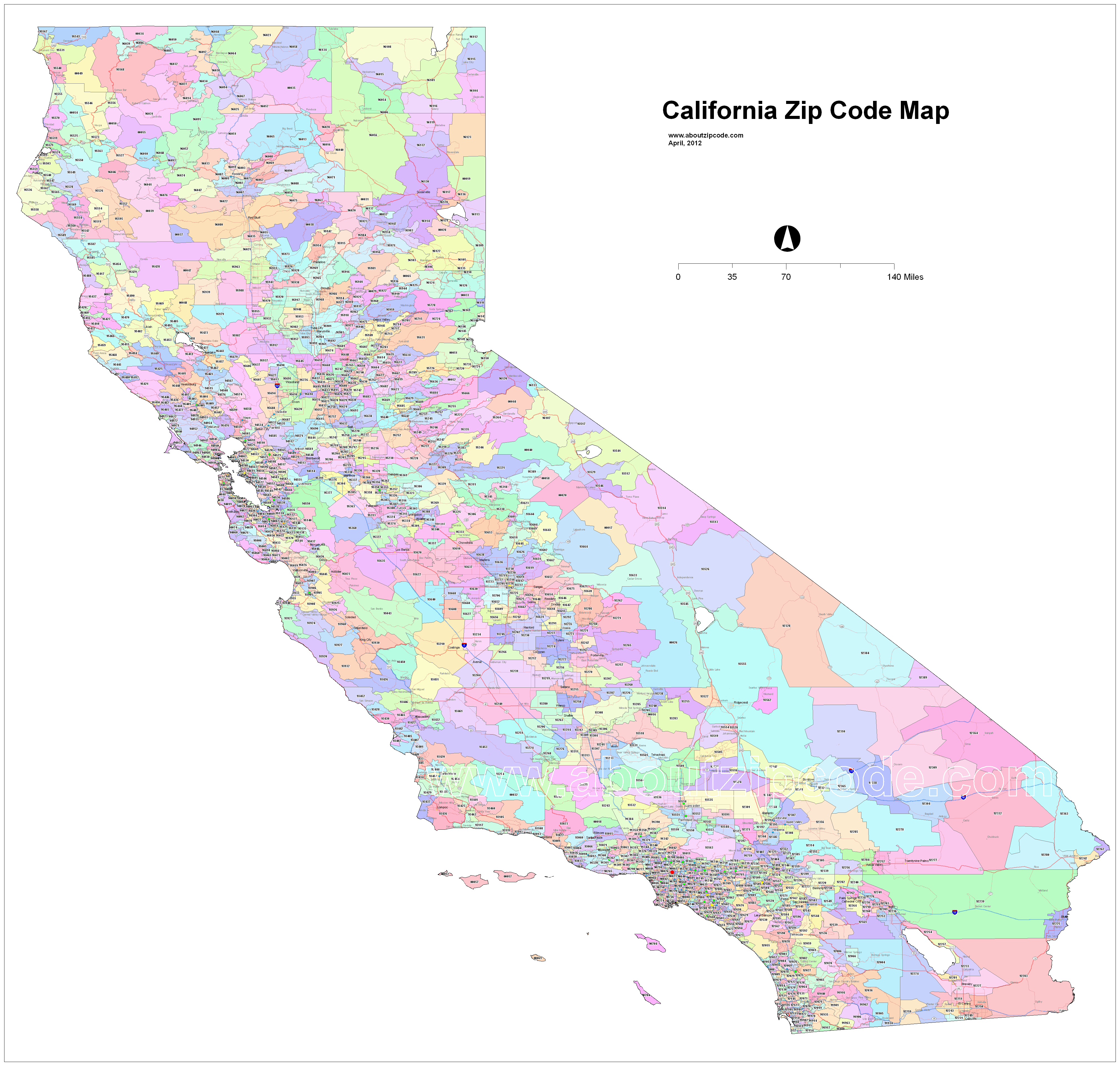 California Map PNG - 144909