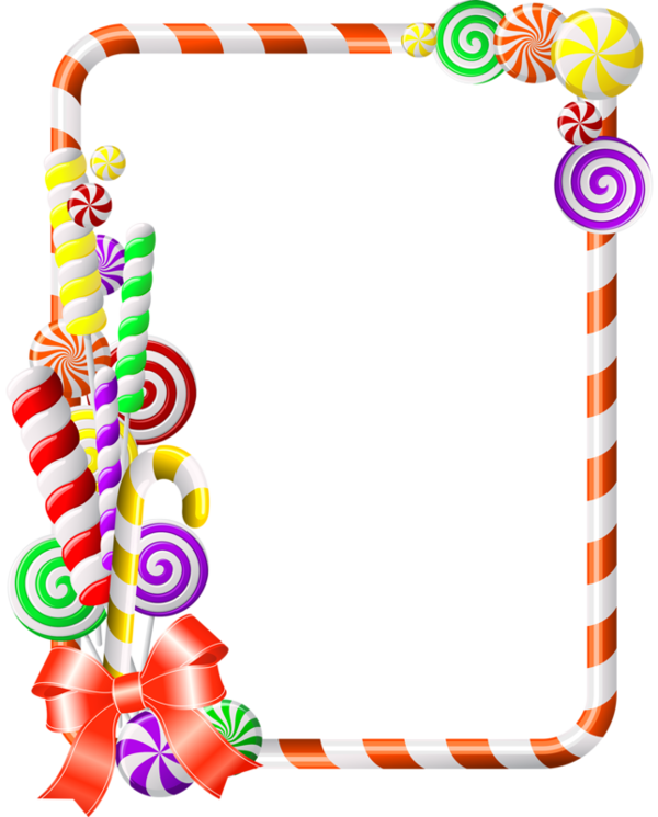 Candy PNG HD Border - 123689