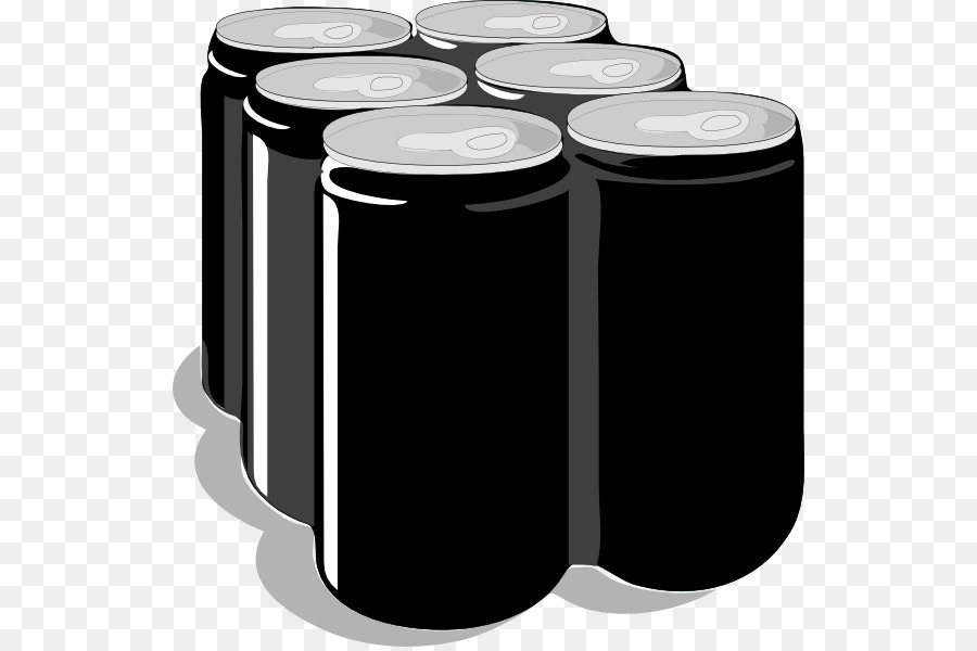 Cans PNG Black And White - 139936