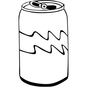 Simple hand-painted cans, Han