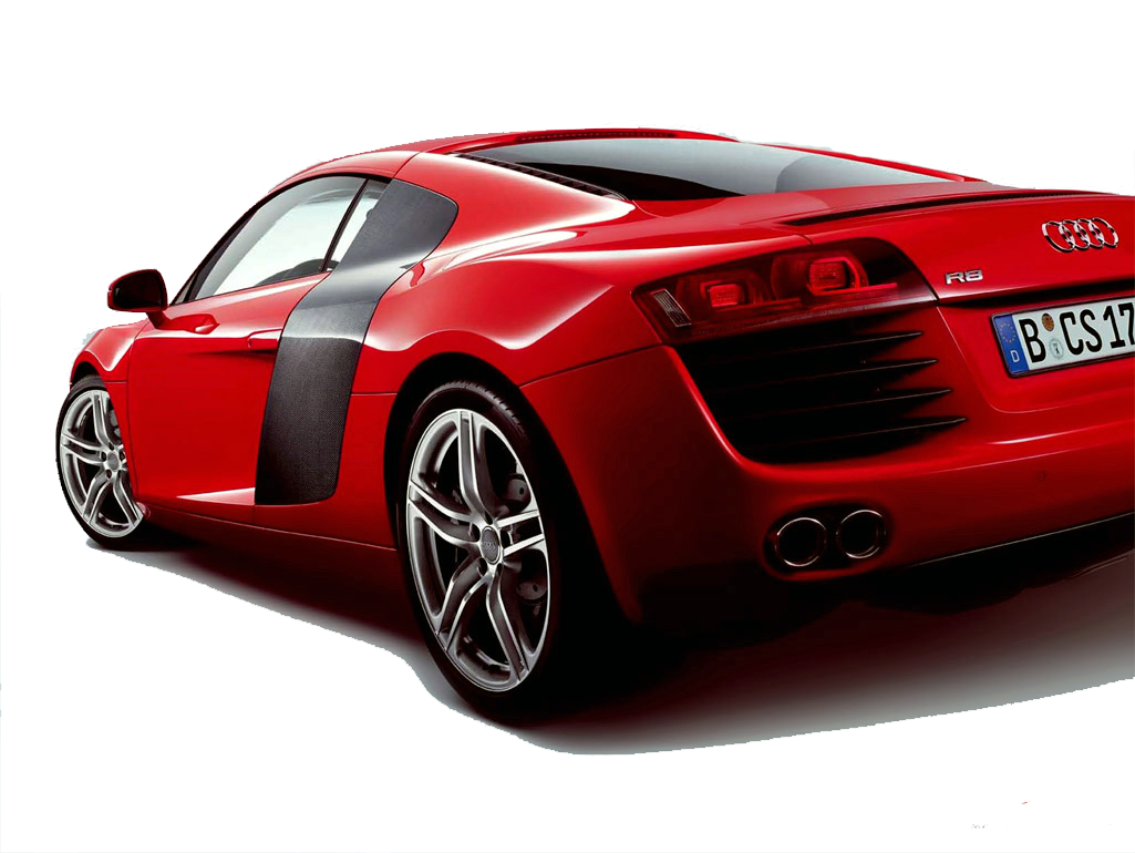 Download Red Audi Car PNG Ima