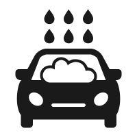Automatic Car Wash icon. PNG 