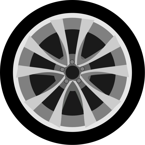 Car Wheel PNG - 16853