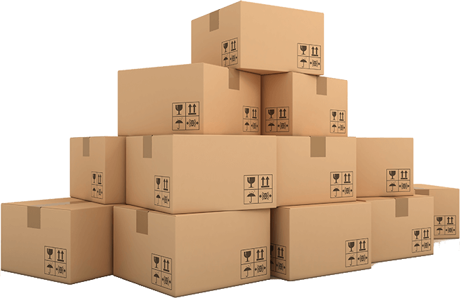 box cardboard packaging conta