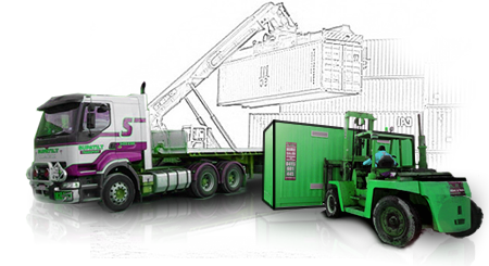 Cargo Container Trucks PNG - 137821