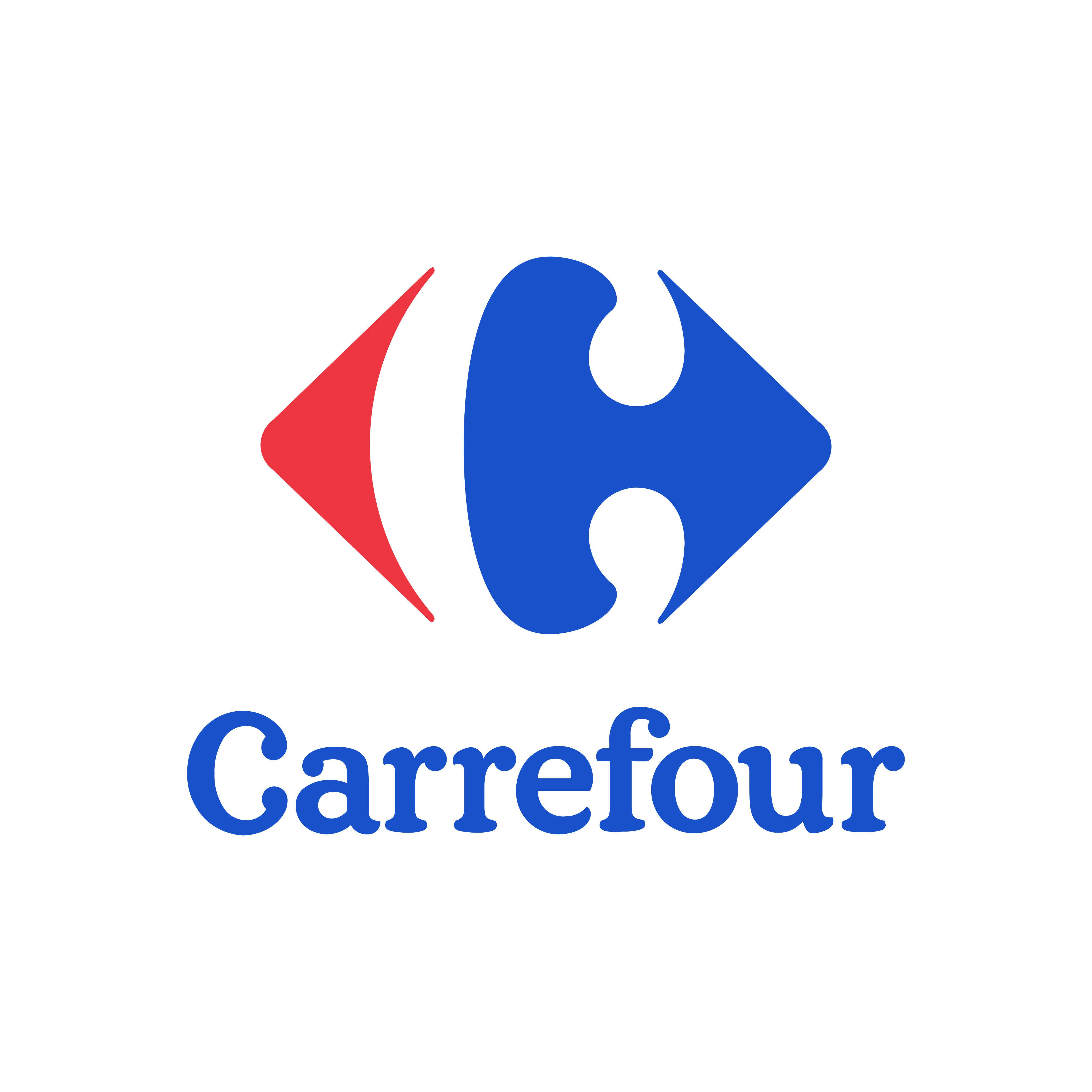 Carrefour Logo Icon Of Flat S