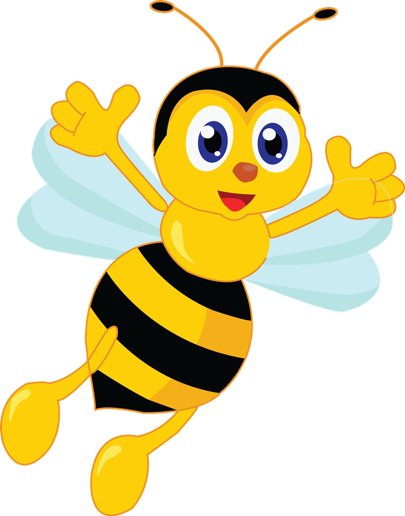 Cartoon Bees PNG HD - 121842