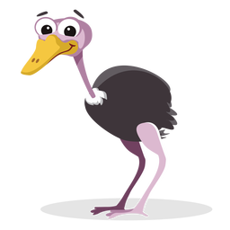 Cartoon Emu PNG - 64416