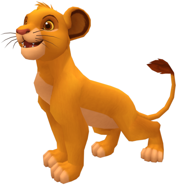 Cartoon Lion Cub PNG - 161373