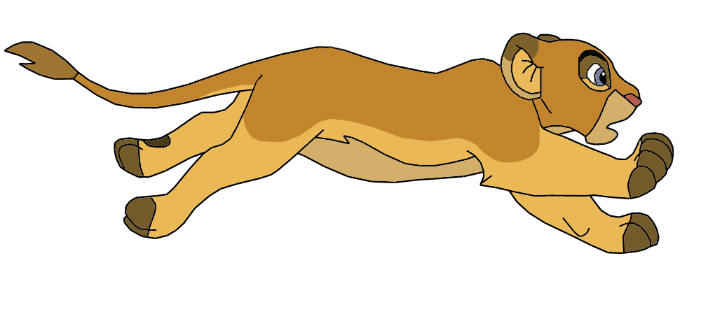 Cartoon Lion Cub PNG - 161381