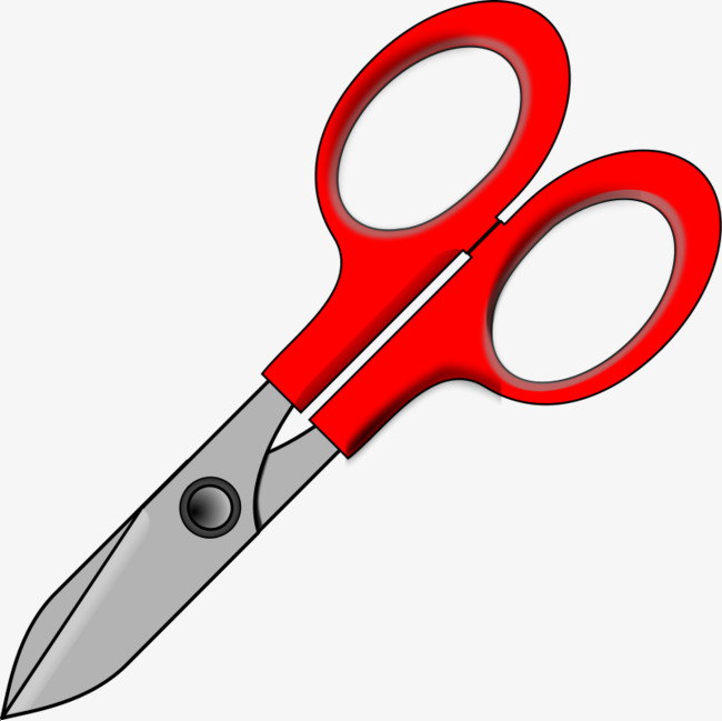 Cartoon Scissors Clipart