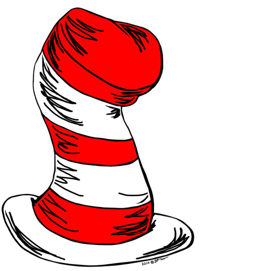 Cat In The Hat PNG HD - 124626