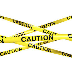 Caution Tape PNG Border - 166001