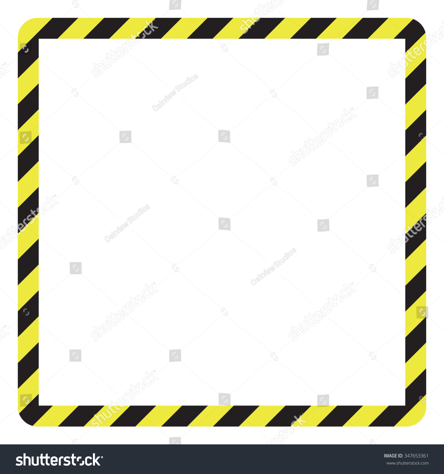 Caution Tape PNG Border - 165996