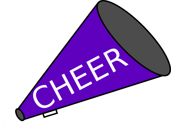 Cheer Megaphone And Poms PNG - 43975