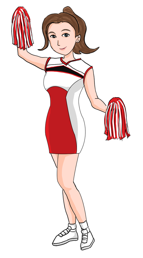 Cheerleader HD PNG - 92719