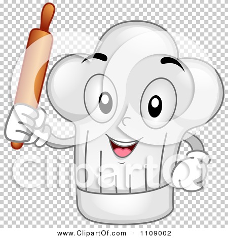 Chef Hat Rolling Pin PNG - 76677