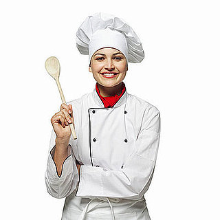 Cocinero, Mujer, Cocinar, Uni
