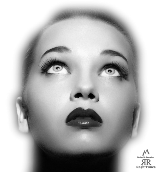 Chin PNG Black And White - 139717
