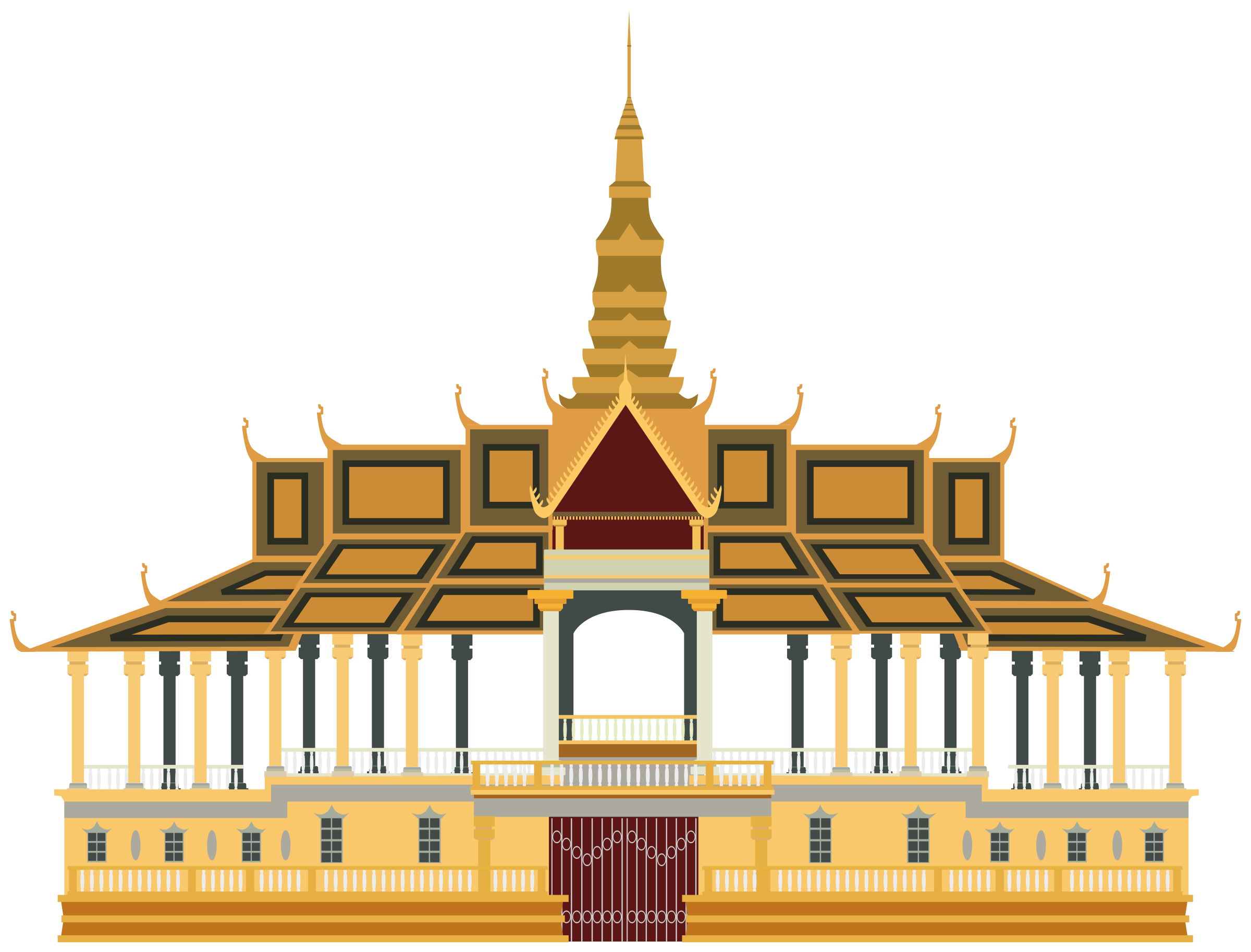 Chinese Temple PNG HD - 130676