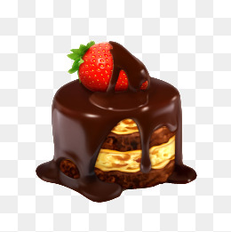 Chocolate Cake PNG HD - 130217