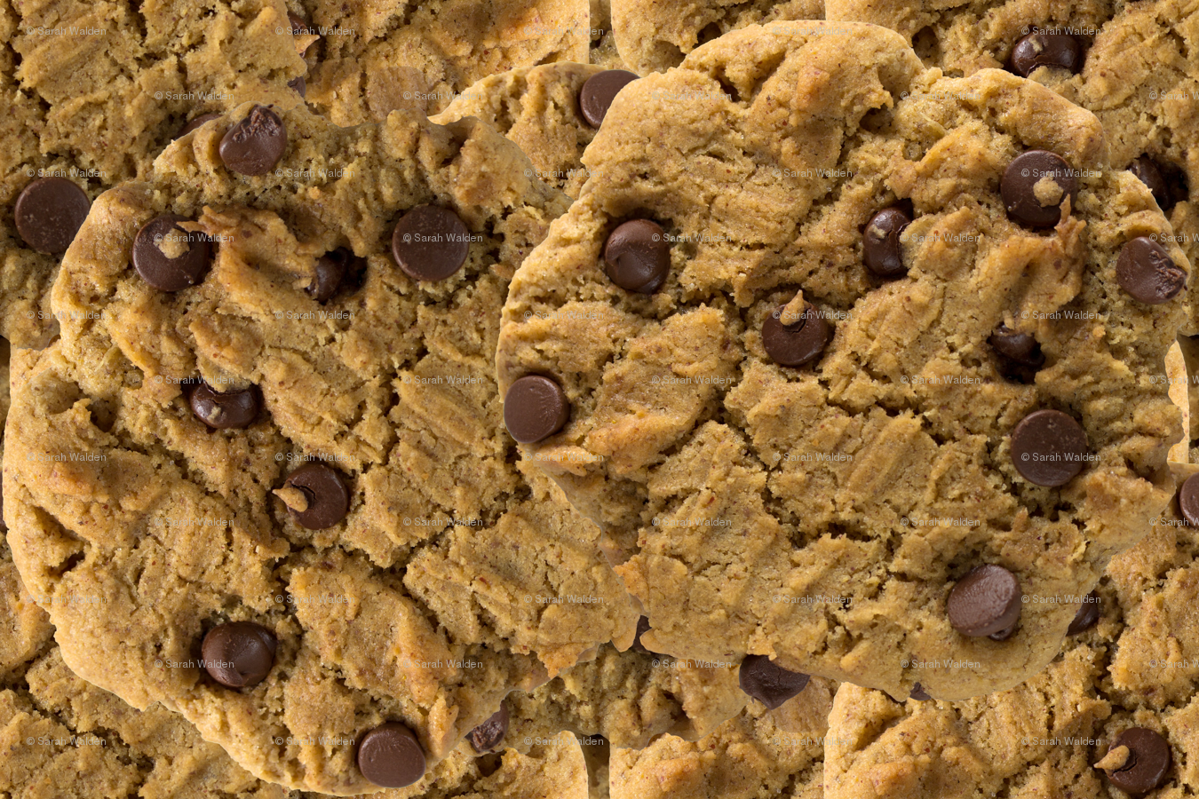 Chocolate Chip Cookies PNG HD - 124019