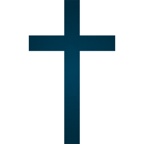 black christian cross