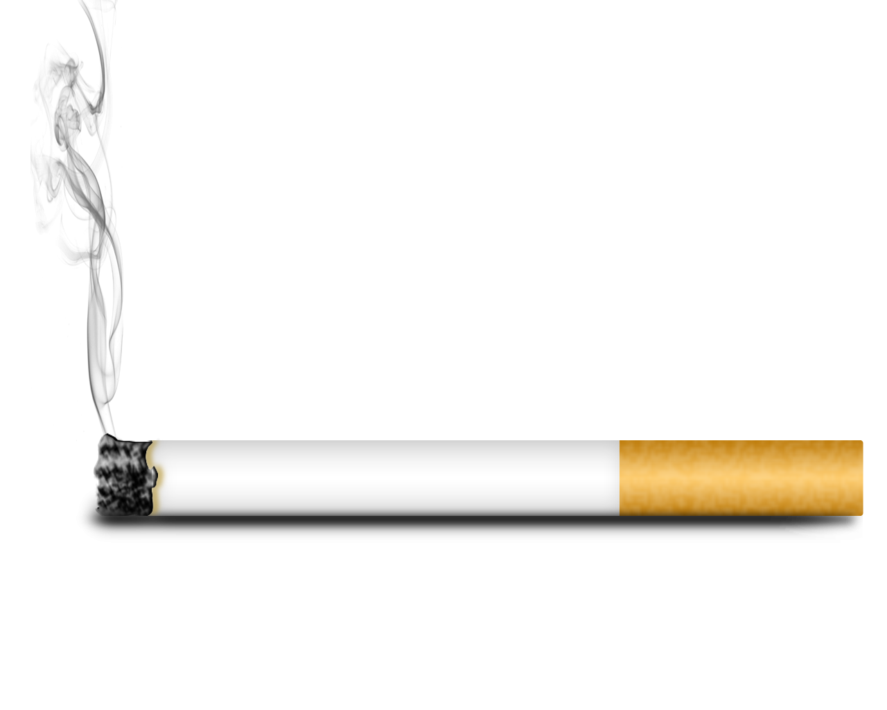 Smoking cigarette PNG image