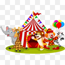 Circus animals, Elephant, Gir