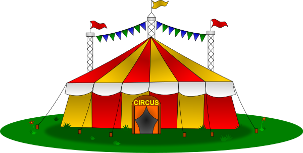 Circus Illustrations Free Vec