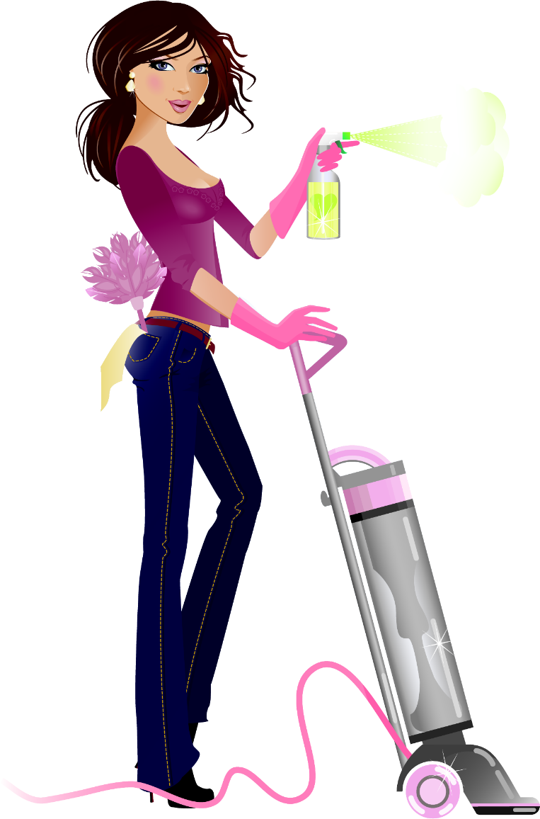 Cleaning Lady PNG HD