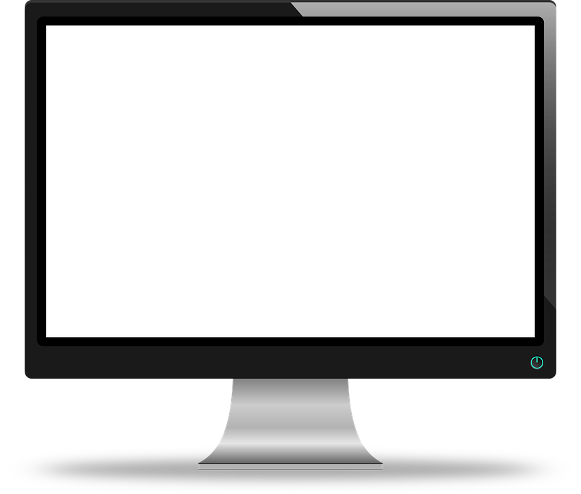 Computerbildschirm PNG Mit Tastatur - 79280