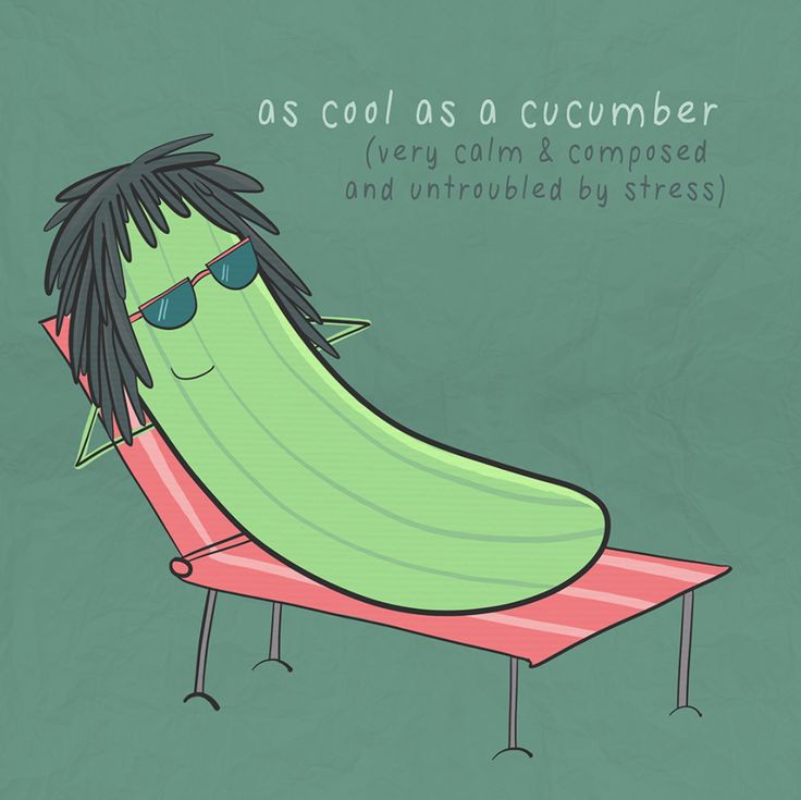 Cool As A Cucumber PNG - 134810
