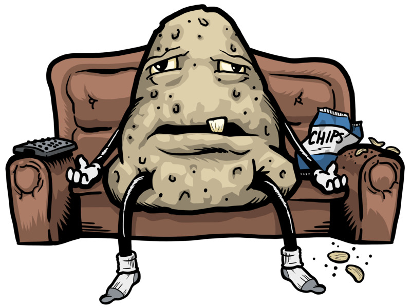 Couch Potato PNG HD - 129223