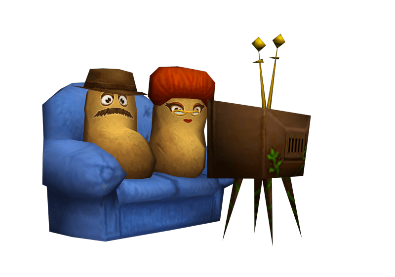 Couch Potato PNG HD - 129219