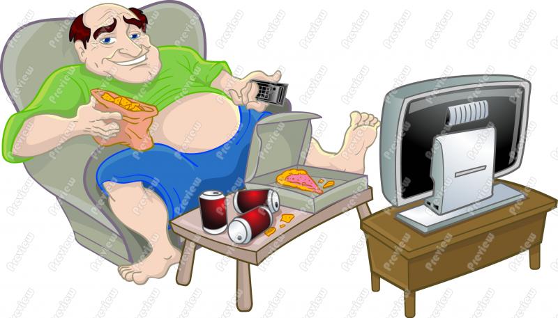 Couch Potato PNG HD - 129228