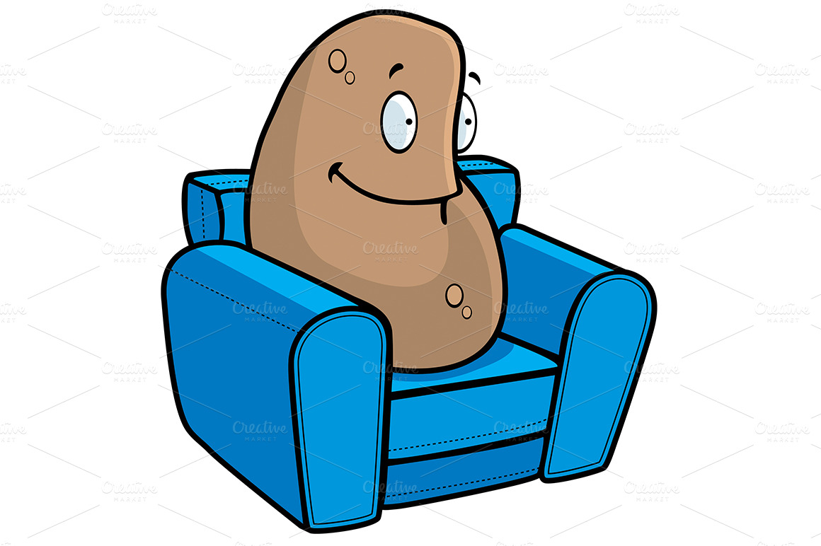 Couch Potato PNG HD - 129218