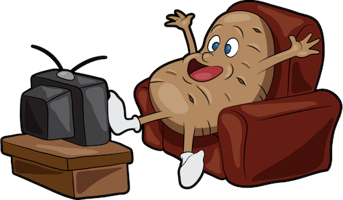 Couch potato I have become