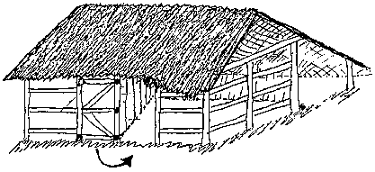 Cow In Shed PNG - 170652