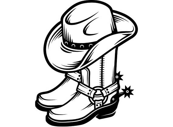 Cowboy Boots With Spurs PNG - 85399