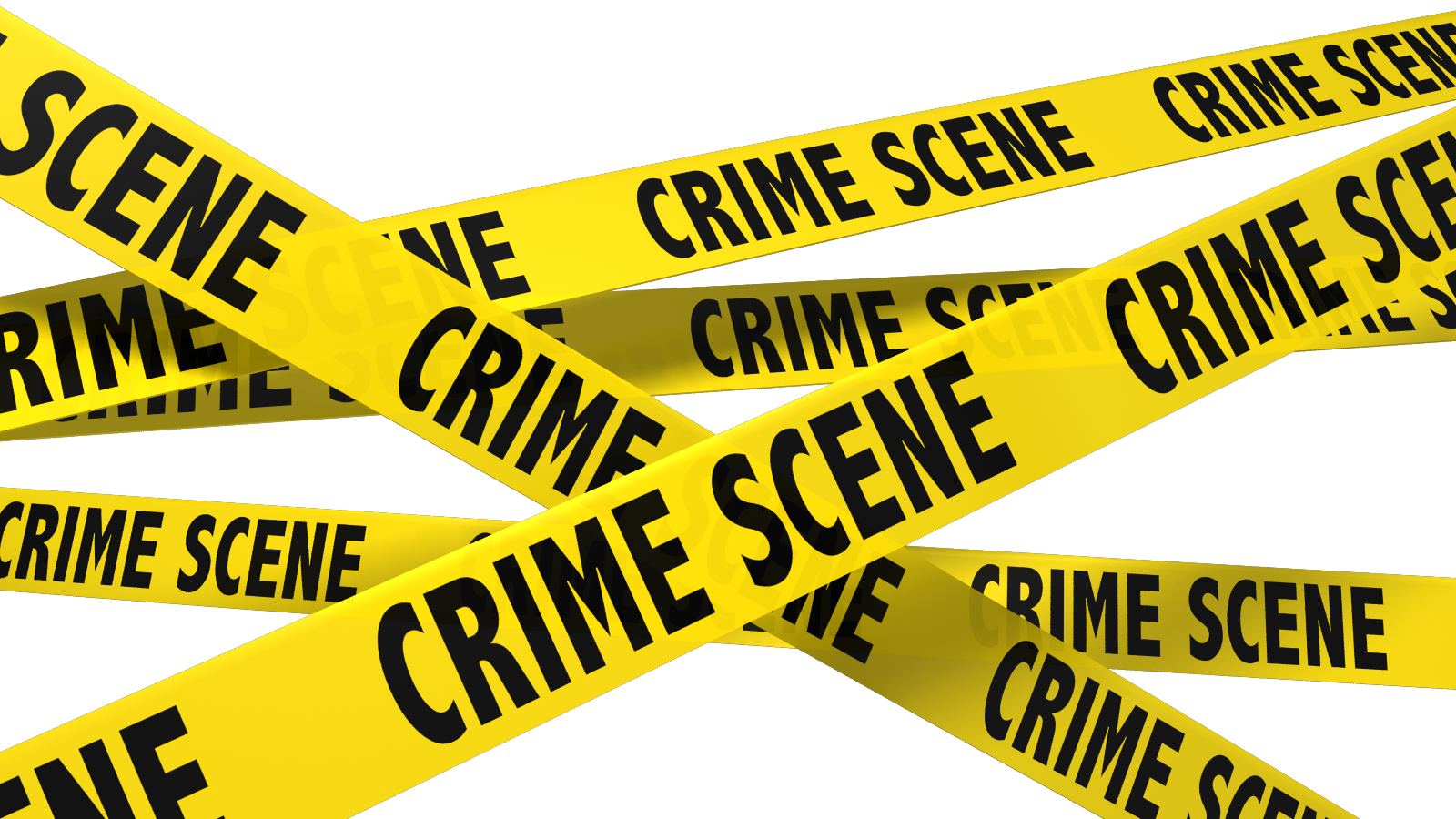 Crime scene yellow tape #1