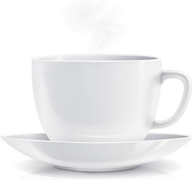 Example of white cup on white