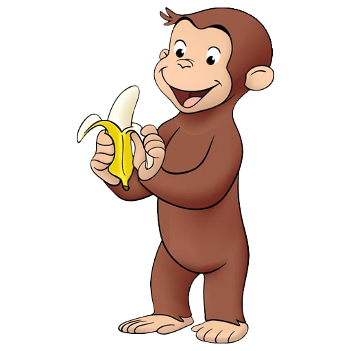 Curious George PNG HD - 150671