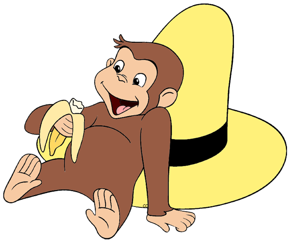 Curious George PNG HD - 150676