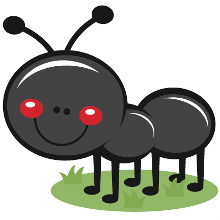 Cute Ant SVG file for cards s