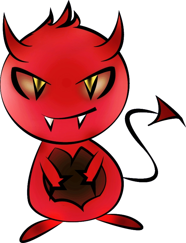 Cute Devil PNG HD - 128335