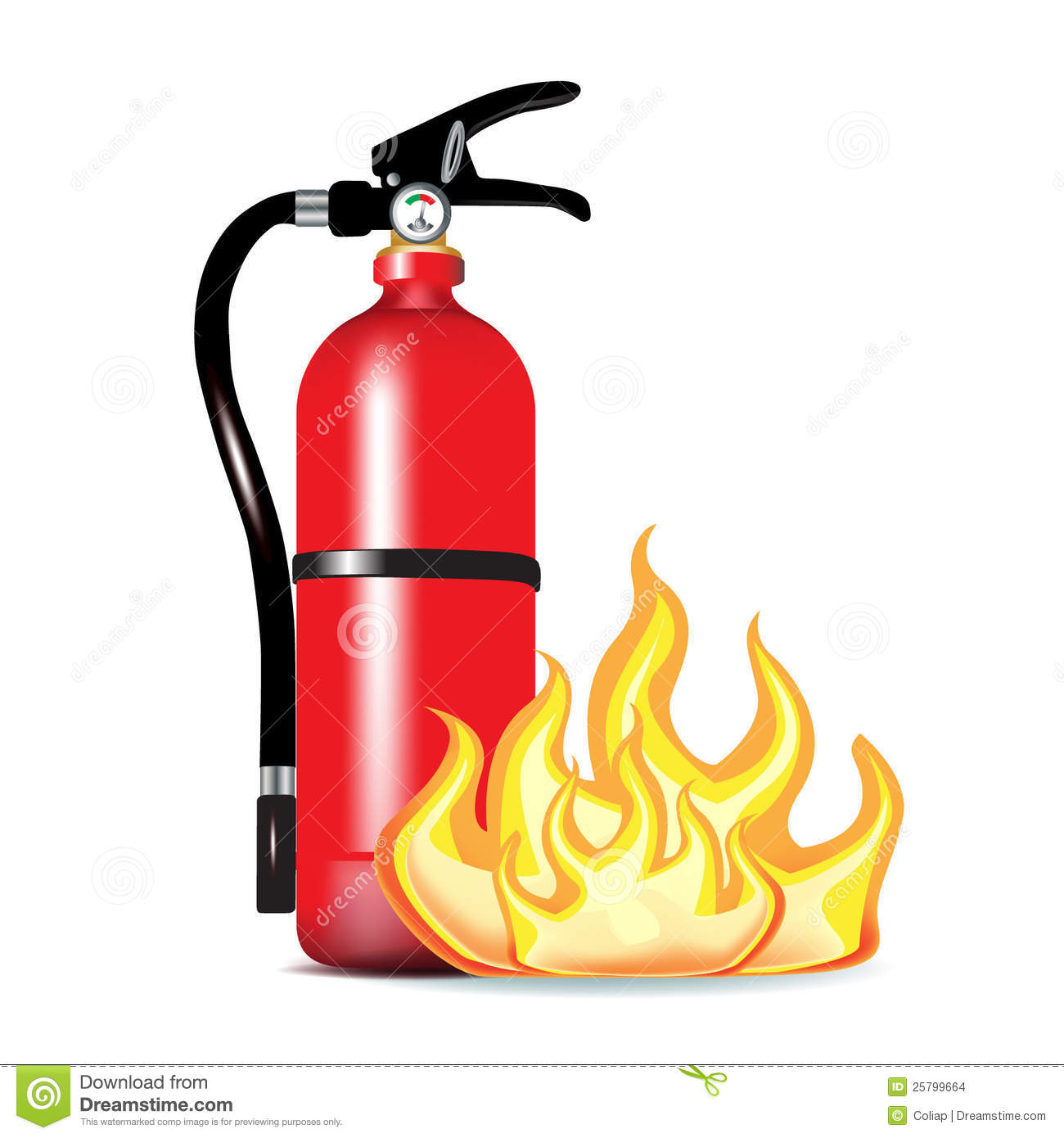Cute Fire Extinguisher PNG - 63056